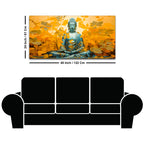 Divine Buddha Canvas Wall Painting for Home & Office