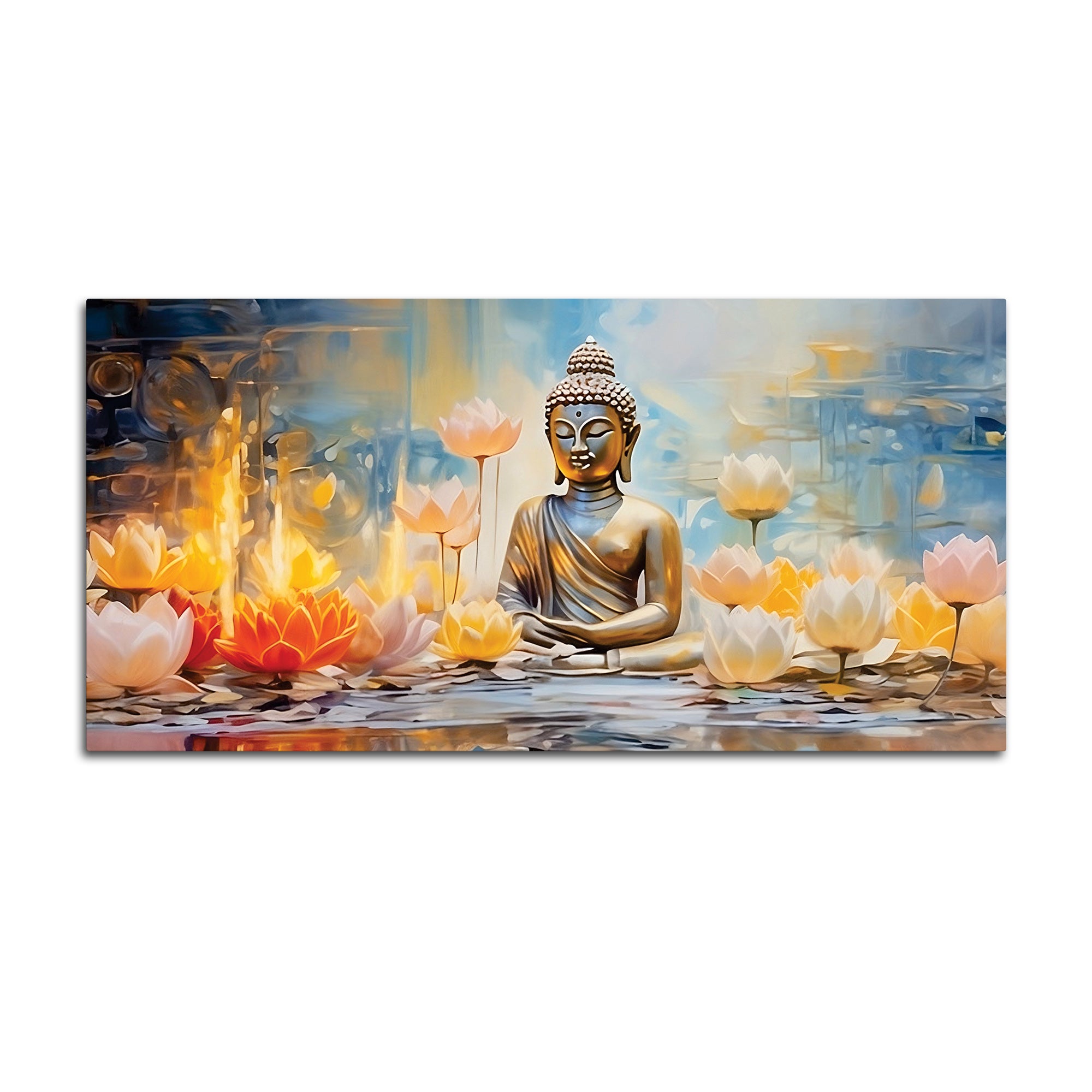 Divine Buddha Painting for Spiritual Home Ambience