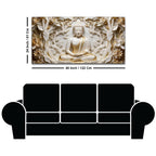 Divine Buddha Tranquil Forest 3D Canvas Wall Painting