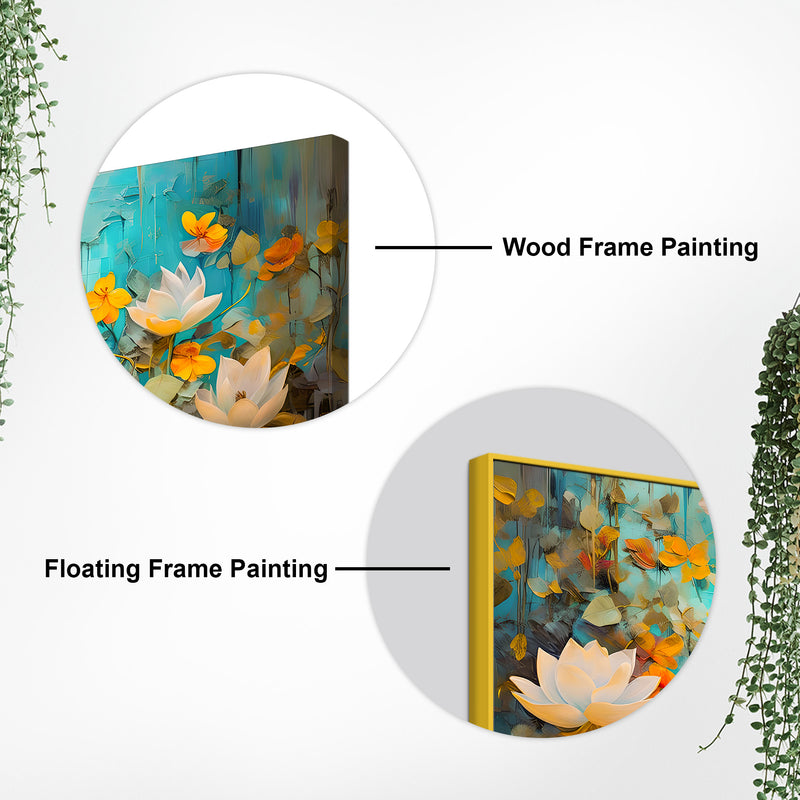 Divine Buddha Wall Painting for Home & Office Décor