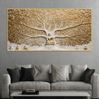 Divine Buddha Wisdom Tree 3D Canvas Wall Painting