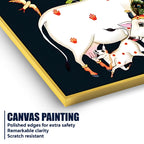 Divine Cow Pichwai Canvas Painting | Spiritual Home Decor
