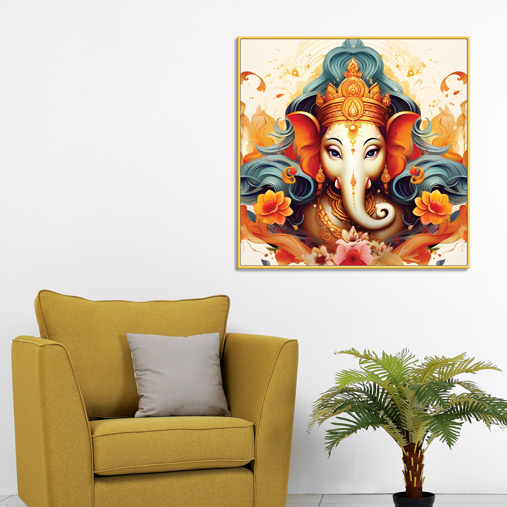 divine-ganesh-ji-canvas-painting