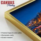 Divine Ganga Aarti Banaras Canvas Wall Painting