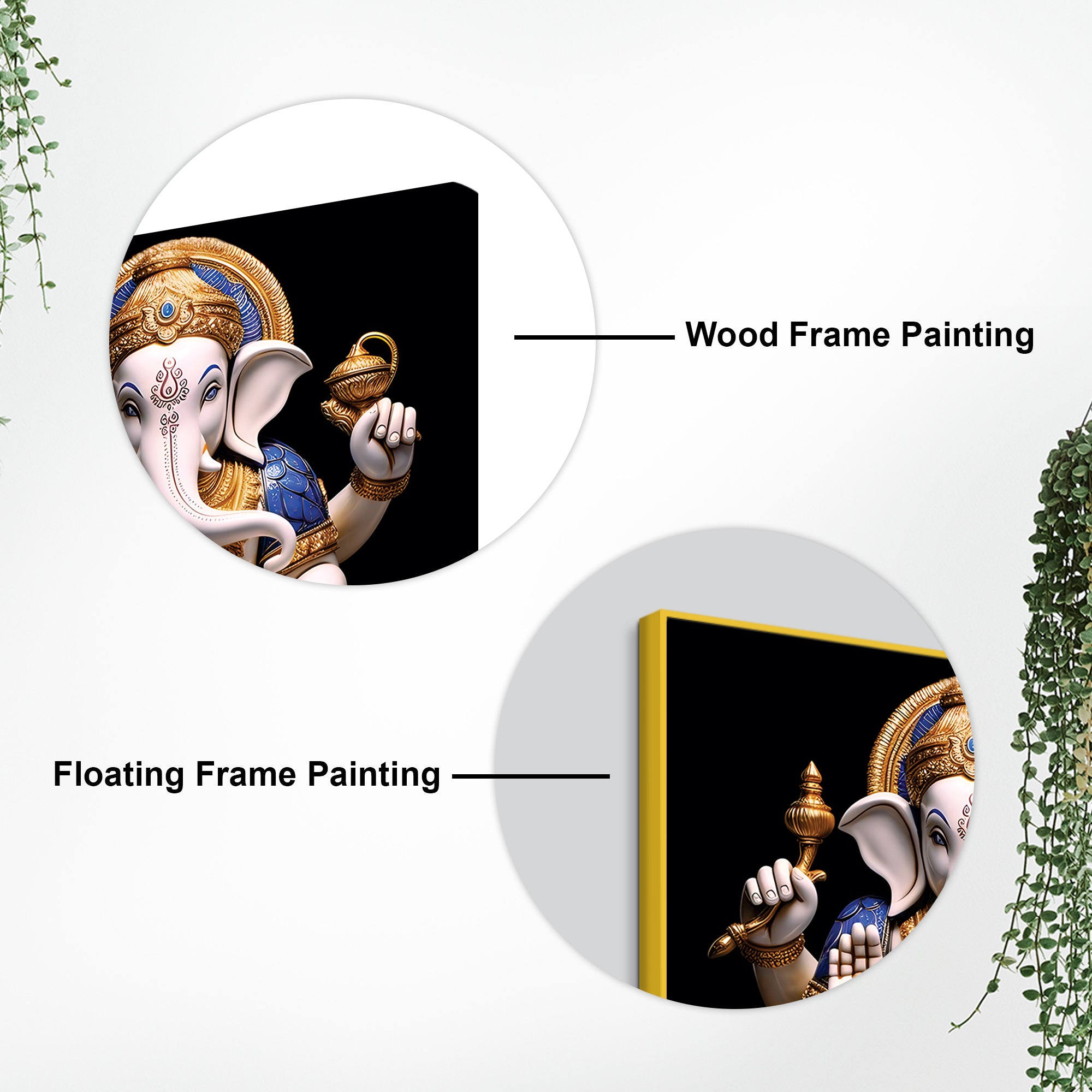 Divine Ganpati Bappa Art Painting