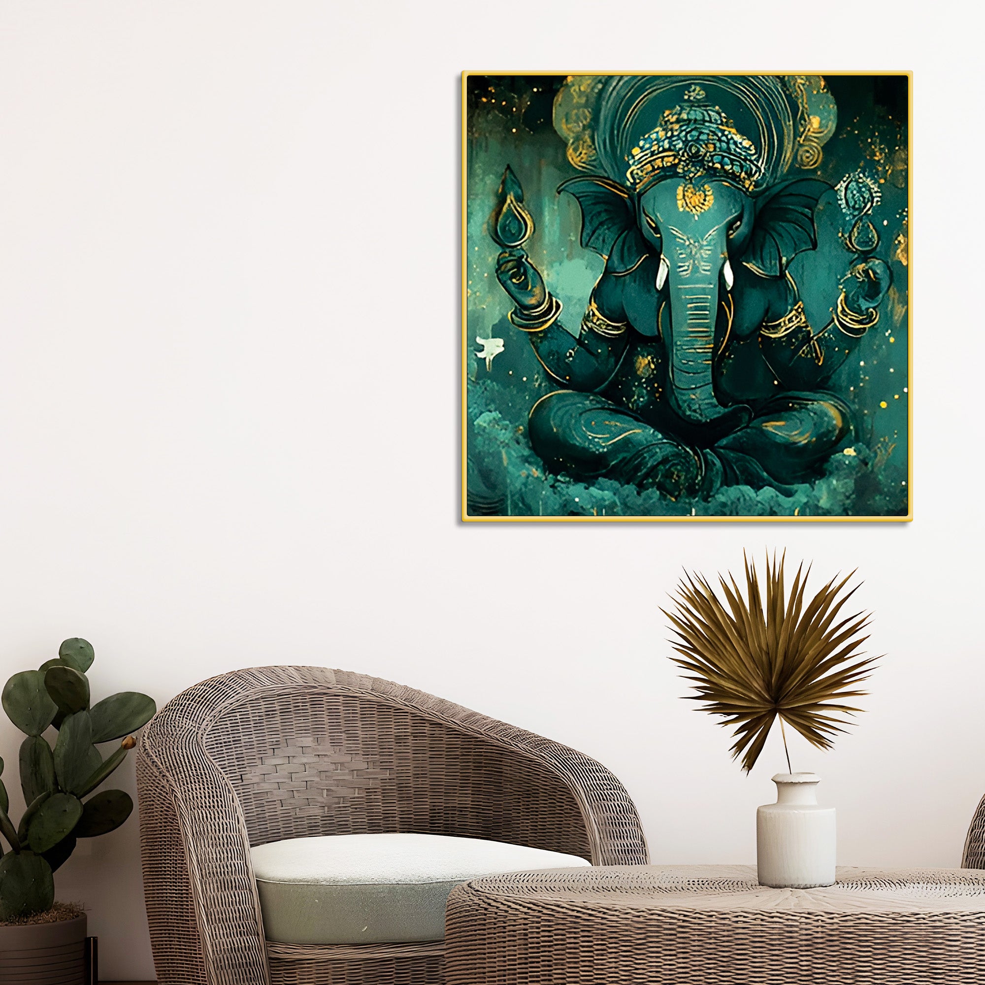 divine-ganpati-bappa-ji-wall-painting