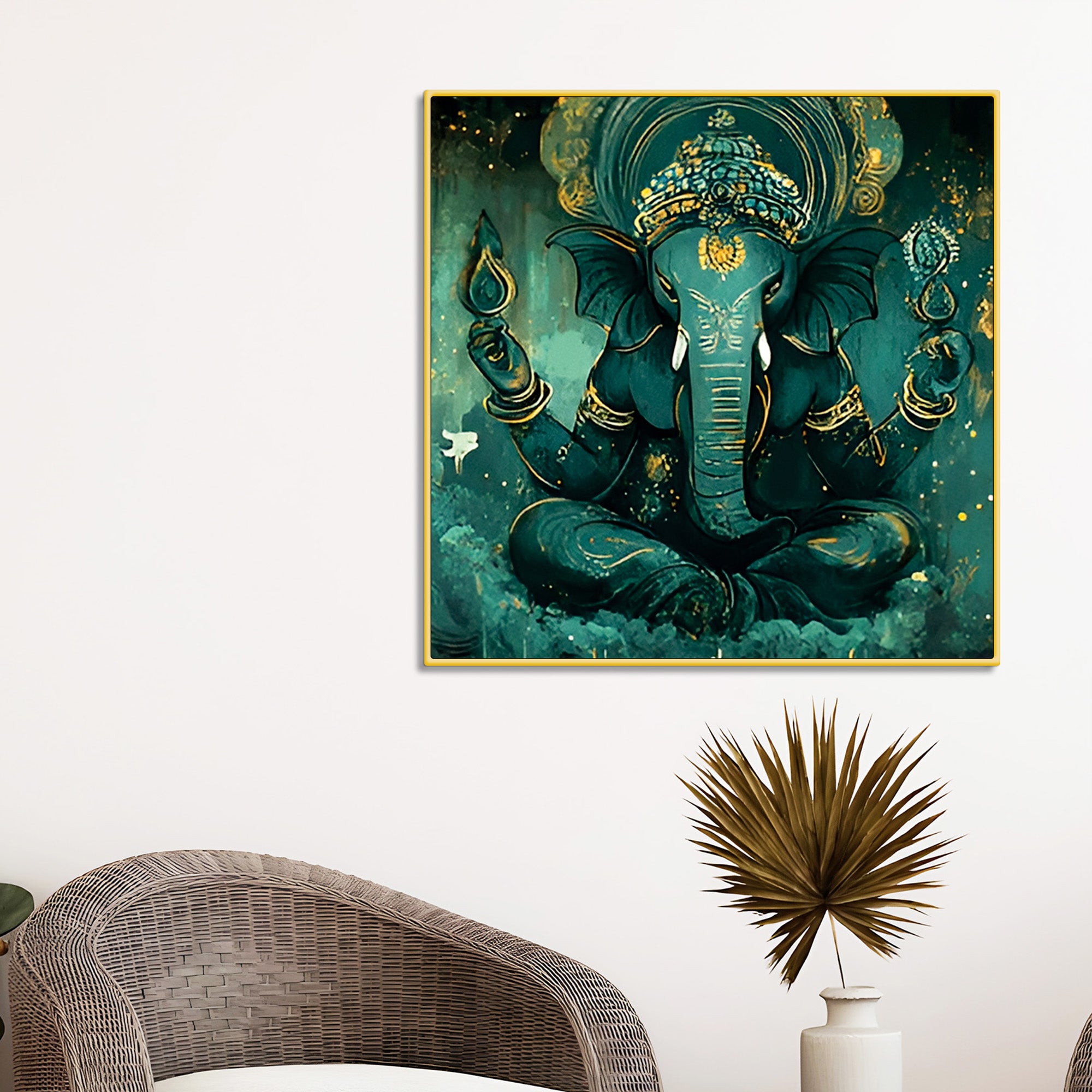 divine-ganpati-bappa-ji-wall-painting