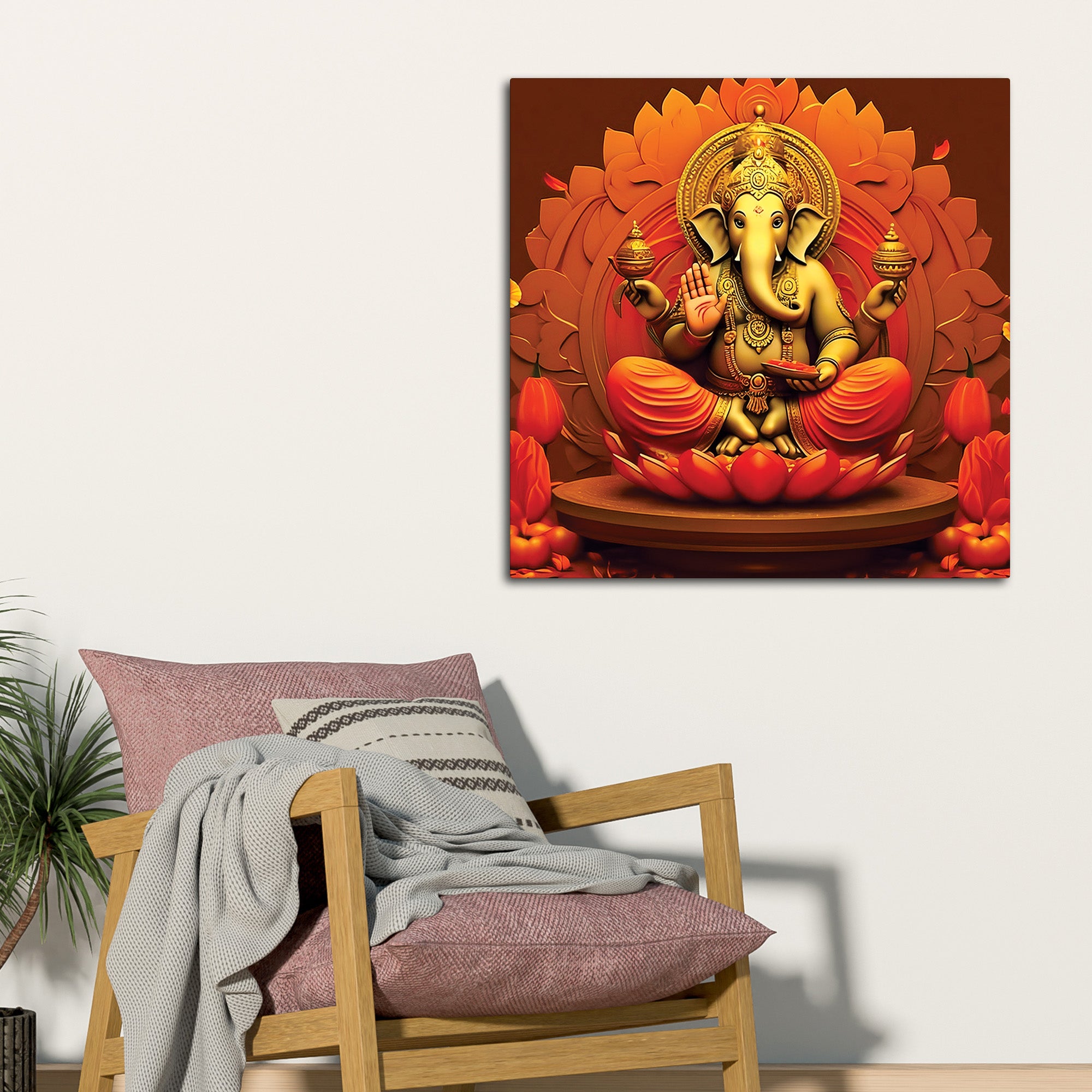 Divine Ganpati Painting for Home & Office