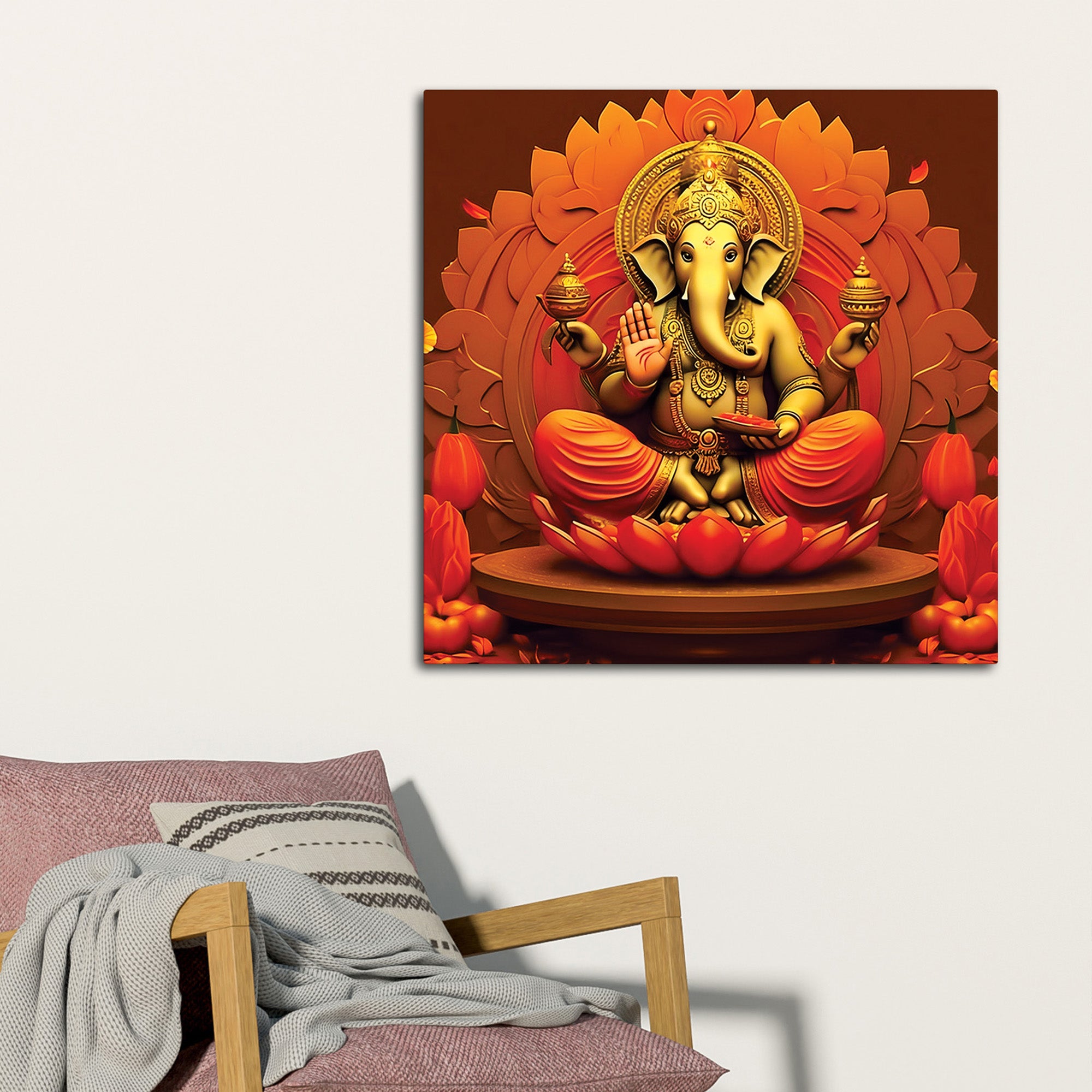 Divine Ganpati Painting for Home & Office