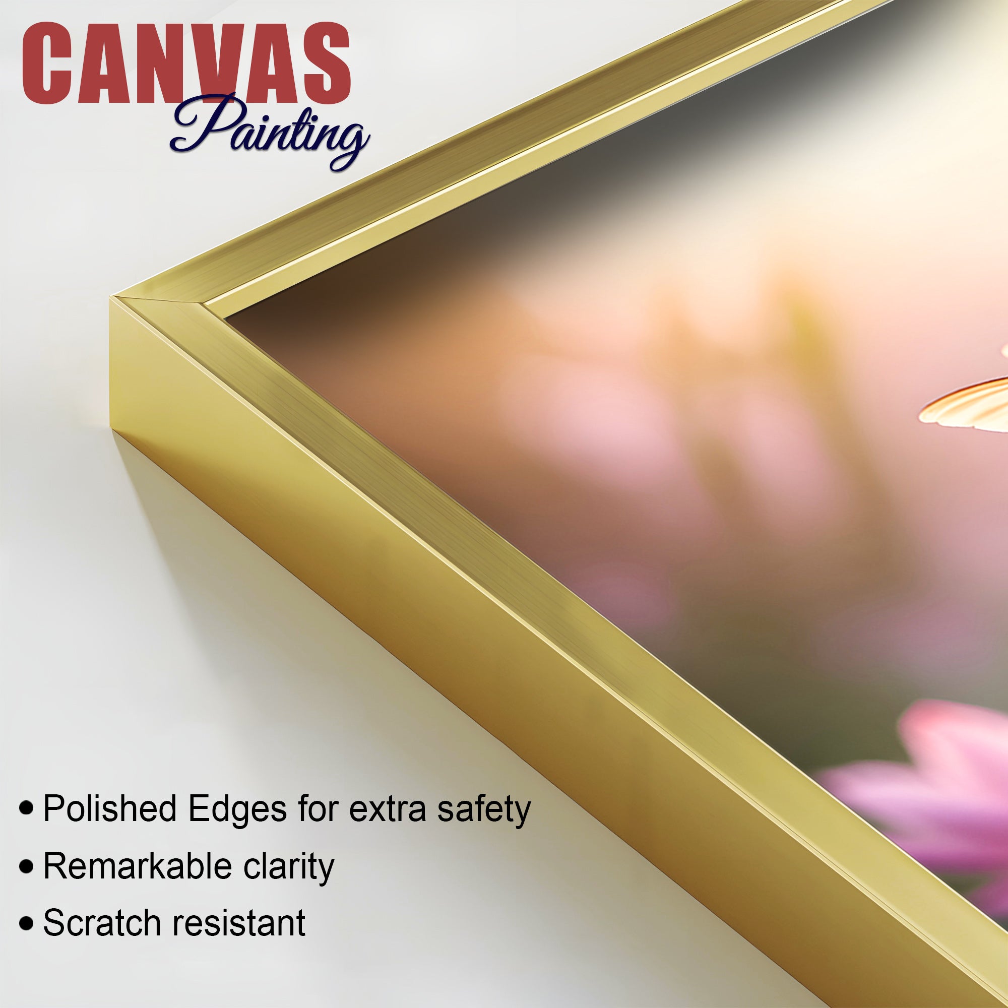 Divine Gautam Buddha Canvas Painting for Wall Decoration