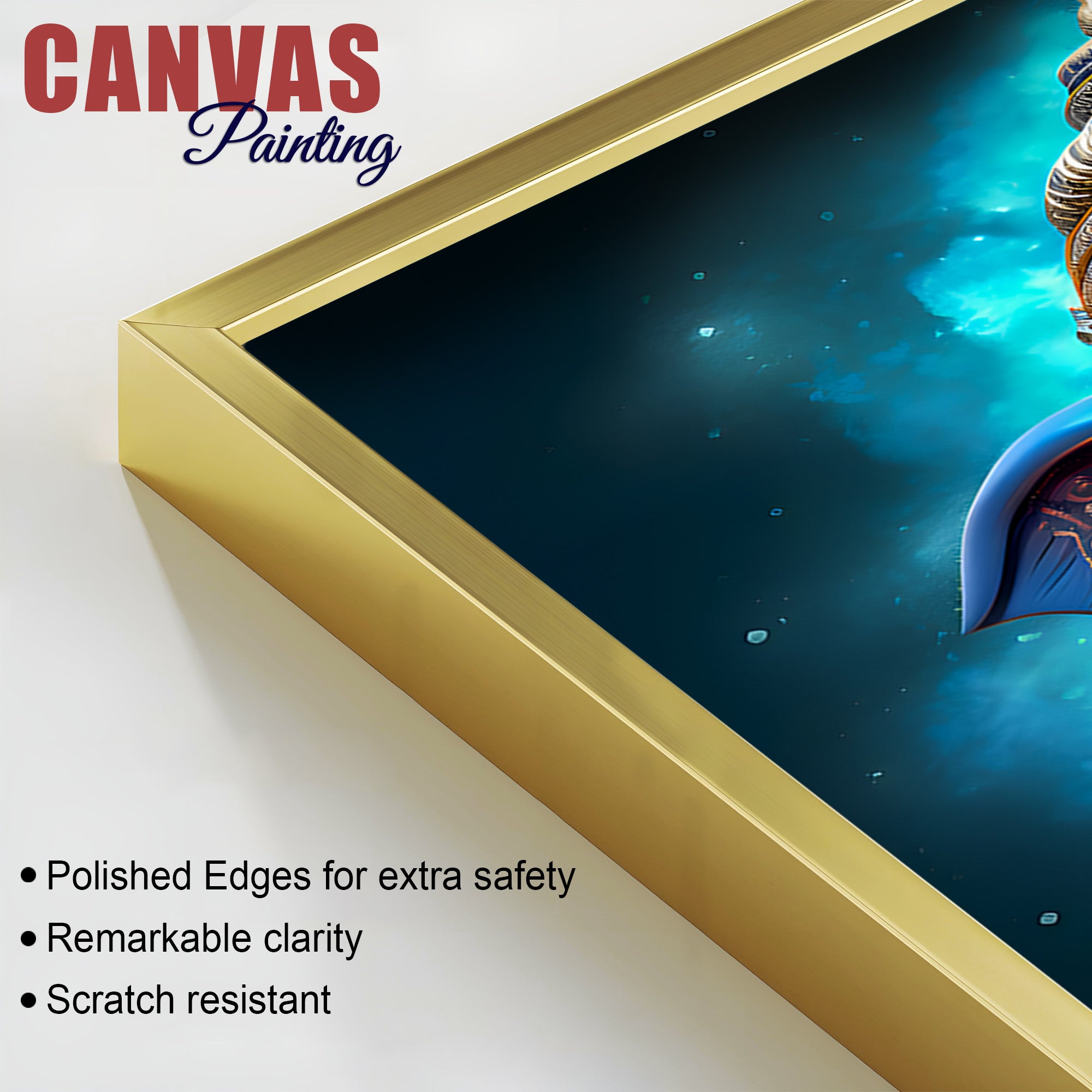 Divine Hindu Home Decoration Ganpati Bappa Painting