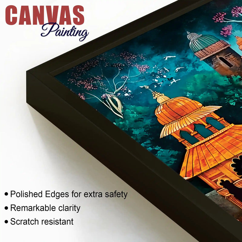 Divine Jagannath Rath Yatra Canvas Wall Décor Painting