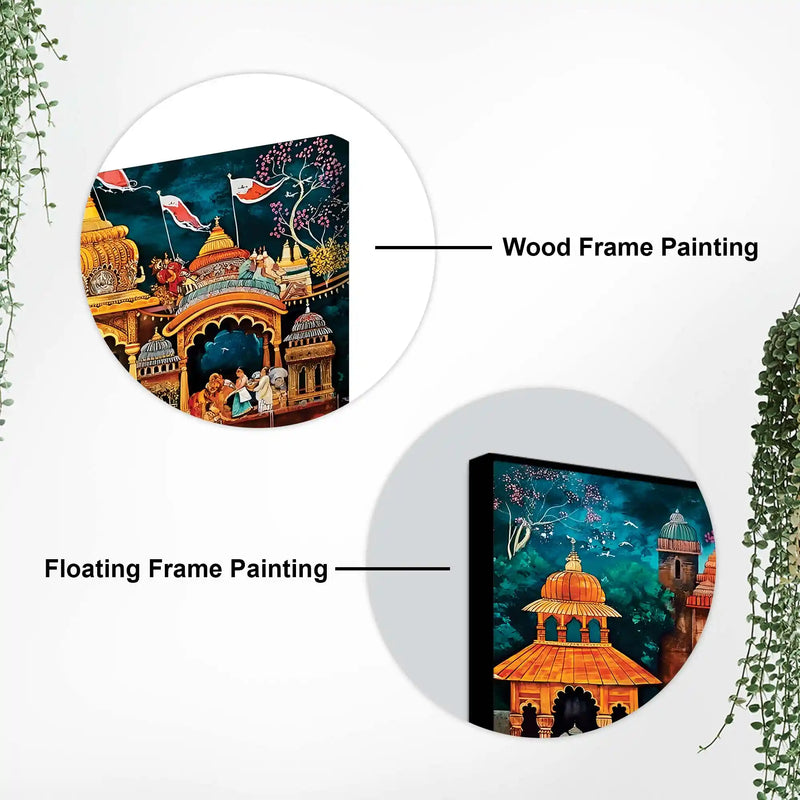 Divine Jagannath Rath Yatra Canvas Wall Décor Painting