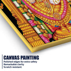 Divine Lord Balaji Wall Canvas Painting | Temple Style Decor