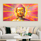 Divine Lord Buddha Canvas Décor Painting