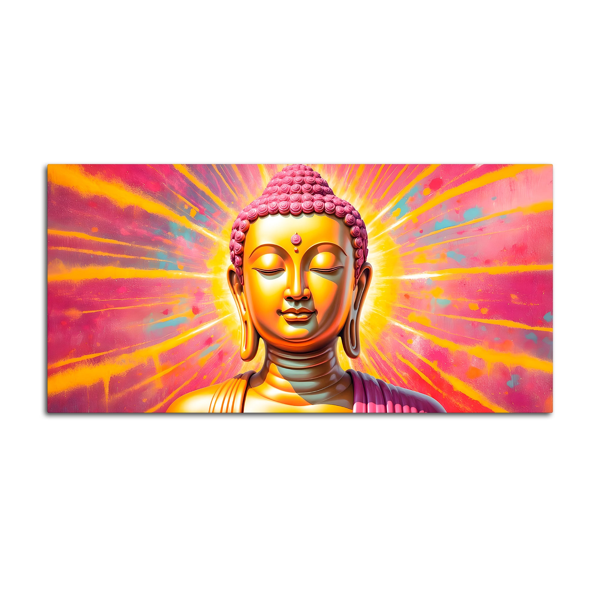 Divine Lord Buddha Canvas Décor Painting