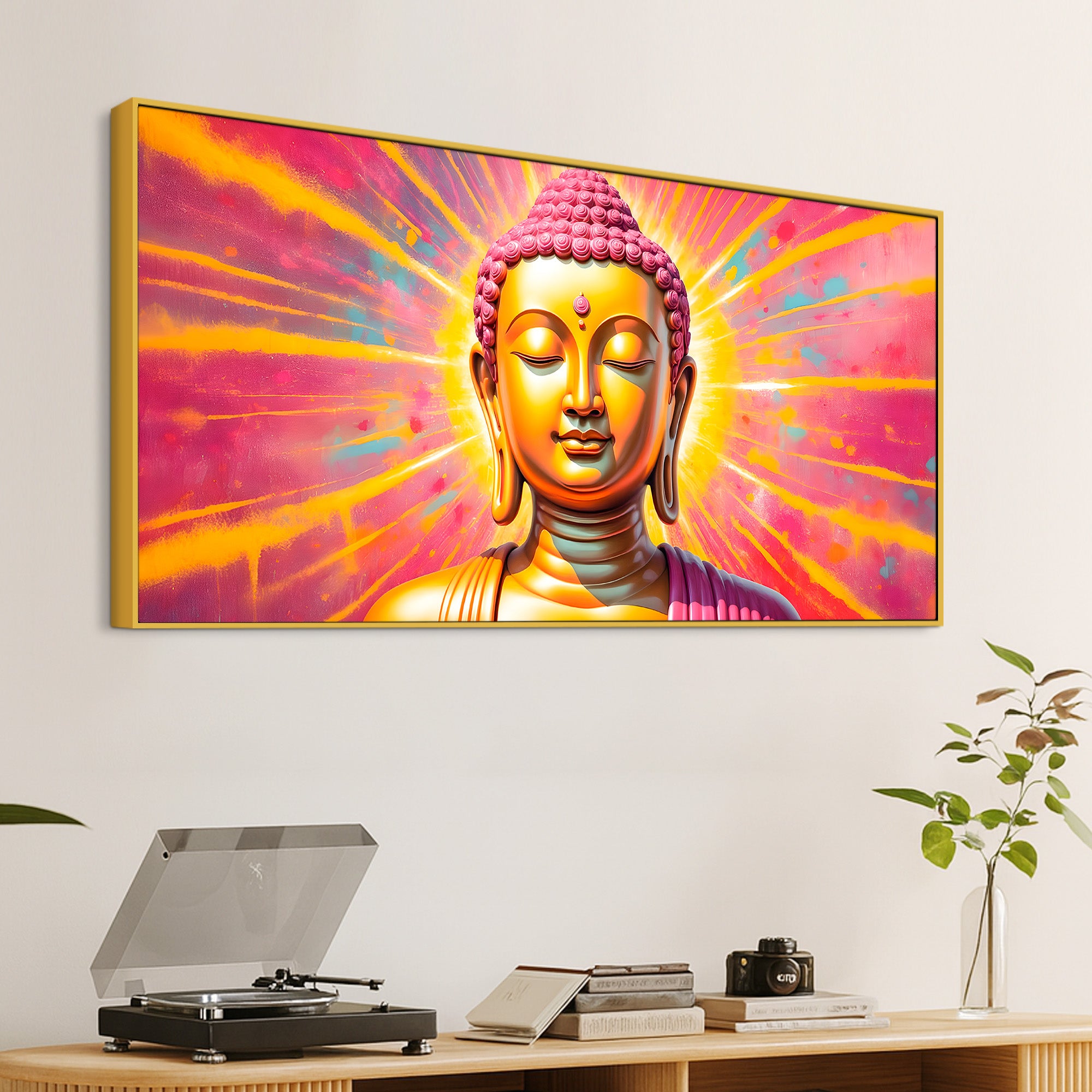 Divine Lord Buddha Canvas Décor Painting