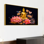 Divine Lord Buddha Canvas Painting for Elegant Home Decoration