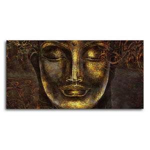 Divine Lord Buddha Sculpture Wall Painting