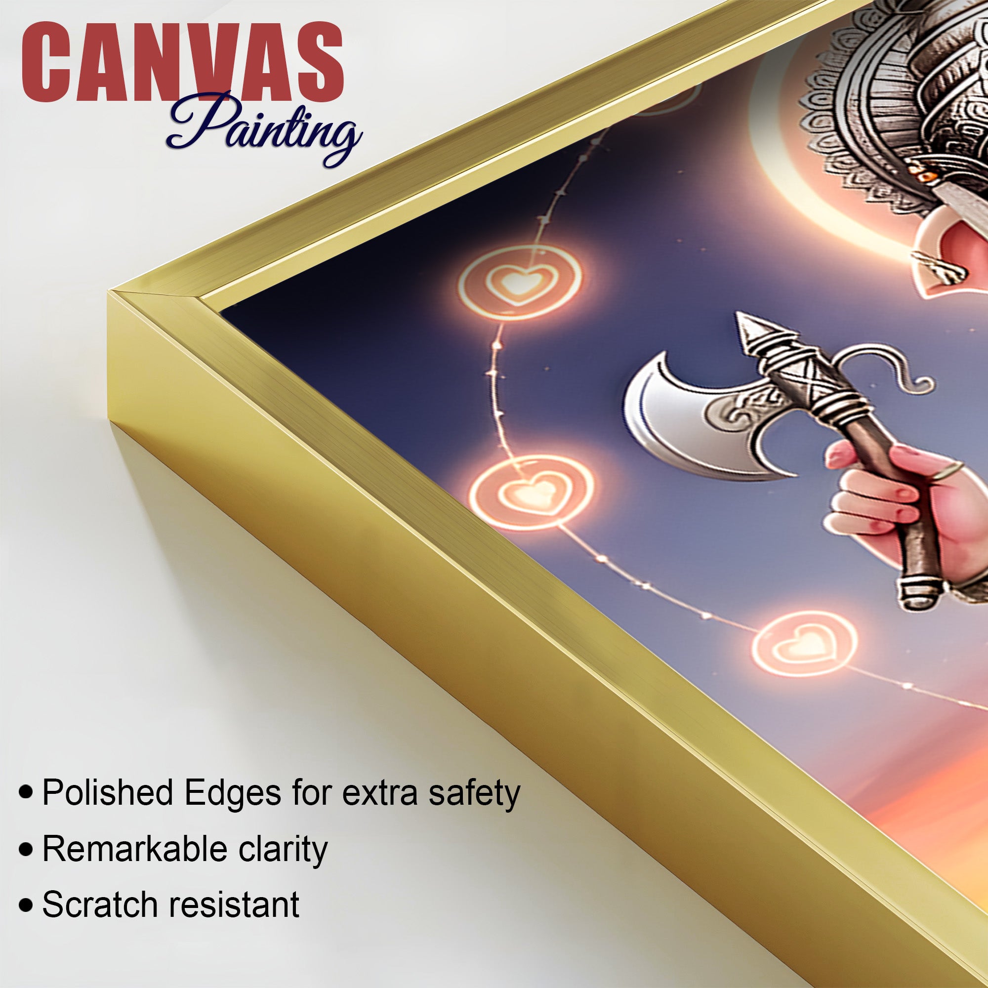 Divine Lord Ganesh Ji Wall Painting