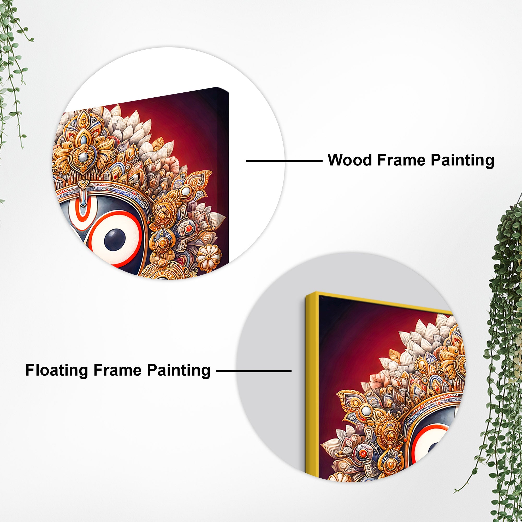 Divine Lord Jagannath Painting – Spiritual Wall Art for Home