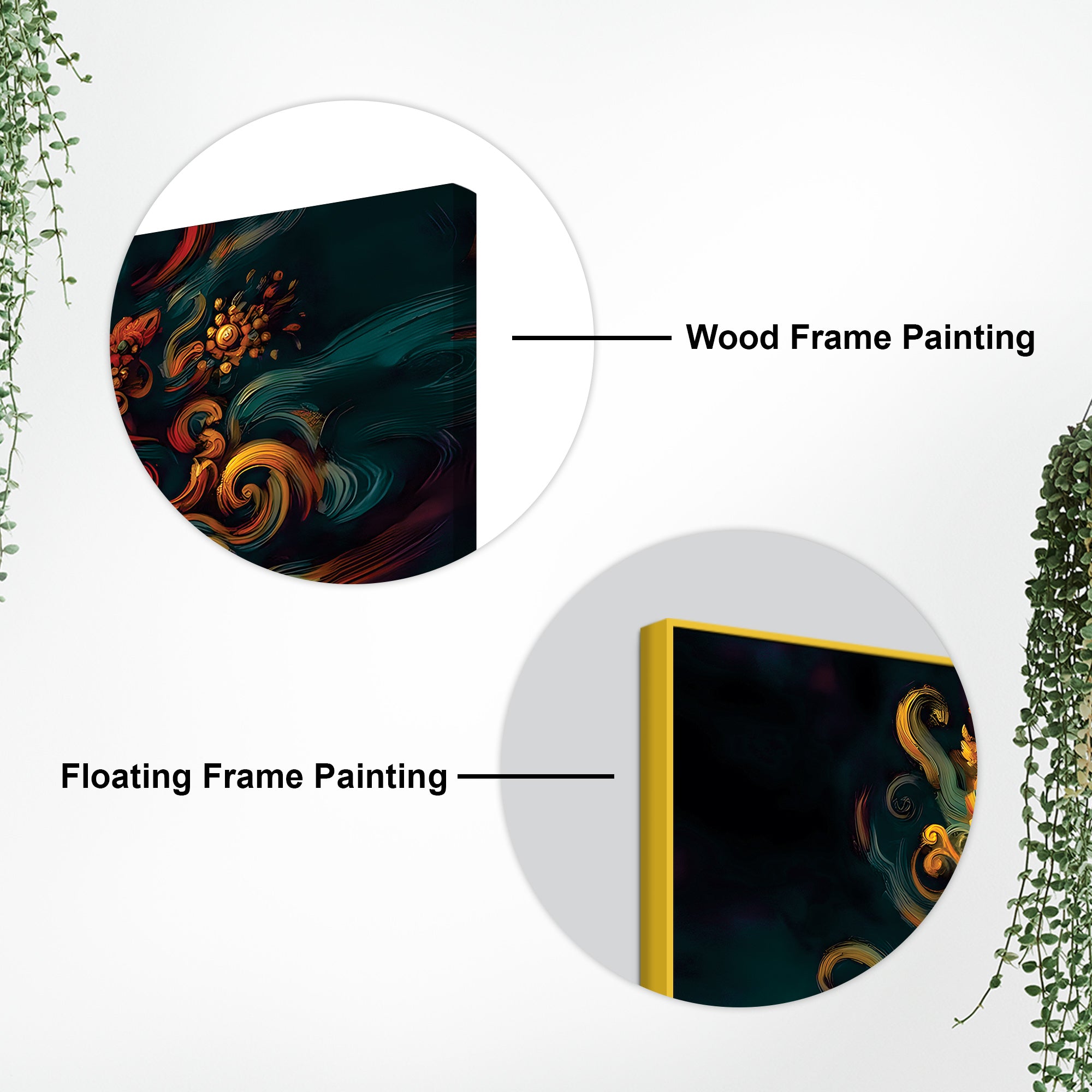 Divine Lord Krishna Canvas Painting for Wall Decor