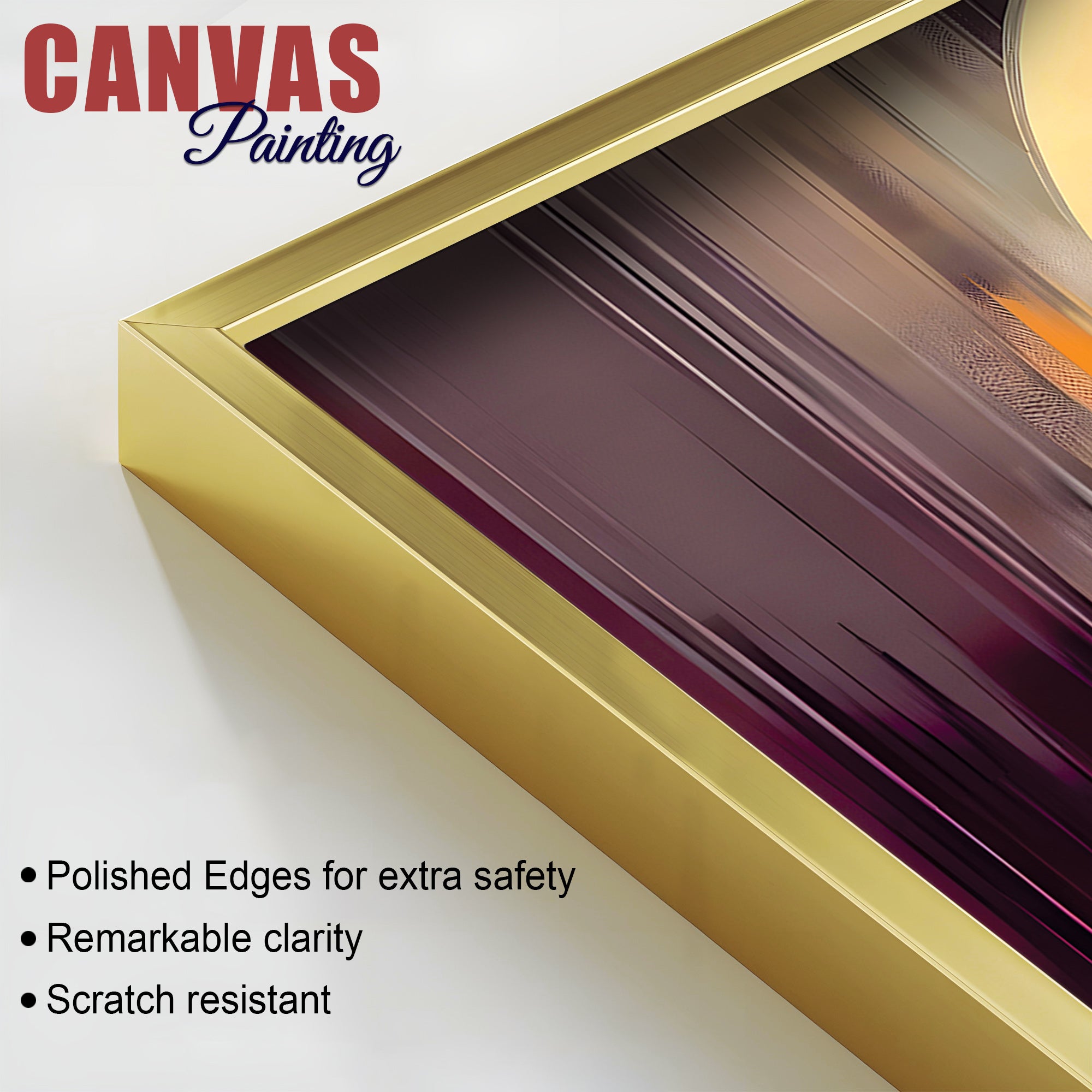 Divine Lord Krishna Modern Painting on Canvas