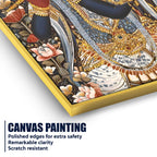 Divine Lord Krishna Murli Art Canvas Wall Painting
