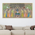 divine-lord-shreenathji-with-gopis-traditional-pichwai-canvas-wall-painting