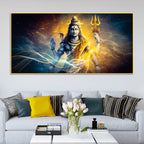 Divine Mahadev Wall Painting for Spiritual Home Styling