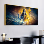 Divine Mahadev Wall Painting for Spiritual Home Styling