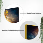 Divine Mahadev Wall Painting for Spiritual Home Styling