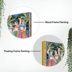 Divine Nathdwara Shreenathji with Gopis Pichwai Canvas Wall Painting
