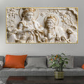Divine Radha Krishna with Gopis 3D Canvas Wall Painting