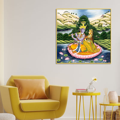 divine-shree-radha-krishna-nature-theme-traditional-pichwai-canvas-wall-painting