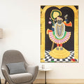 divine-shreenathji-nathdwara-pichwai-canvas-wall-painting