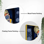 Divine Shrinath Ji Pichwai Style Spiritual Art Wall Painting