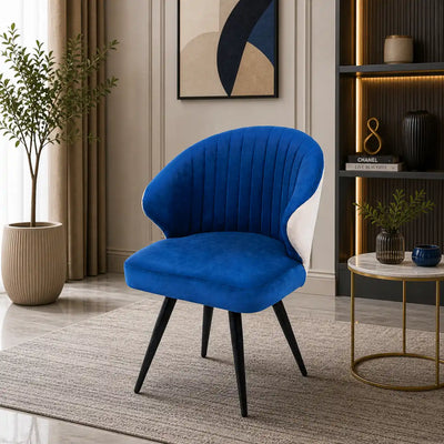 dual-colored-blue-cream-plush-velvet-accent-chair