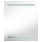 Dual LED Strip Design Bathroom Mirror Cabinet