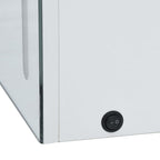 Dual LED Strip Design Bathroom Mirror Cabinet