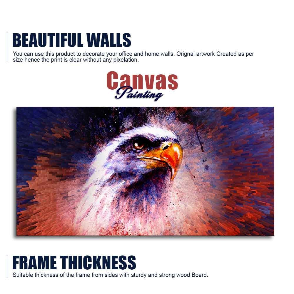 Eagle Abstract Art Canvas Wall Painting