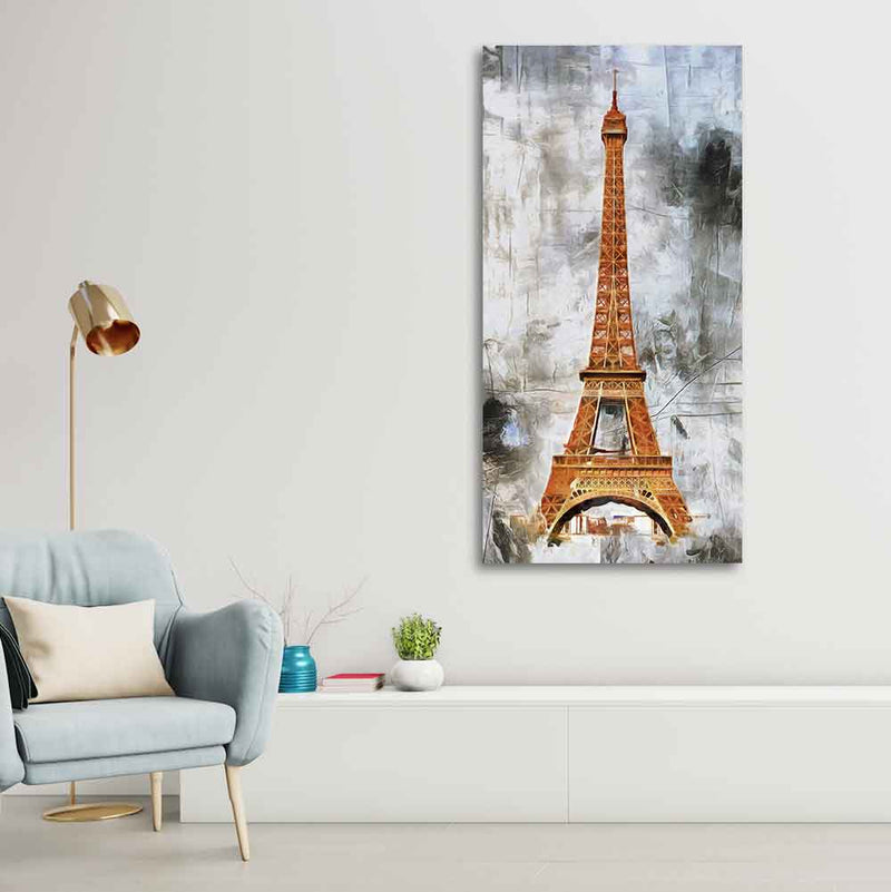 Eiffel Tower Canvas Wall Painting