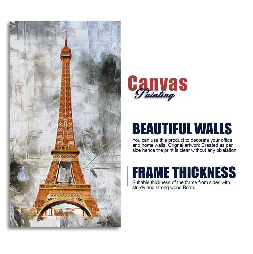 Eiffel Tower Canvas Wall Painting