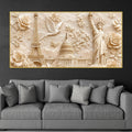 Eiffel Tower, Capitol & Statue of Liberty Luxury 3D Canvas Wall Painting