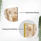 Eiffel Tower, Capitol & Statue of Liberty Luxury 3D Canvas Wall Painting