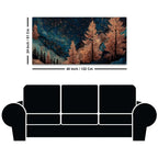 Elegant Abstract Nature Canvas Painting for Living Room