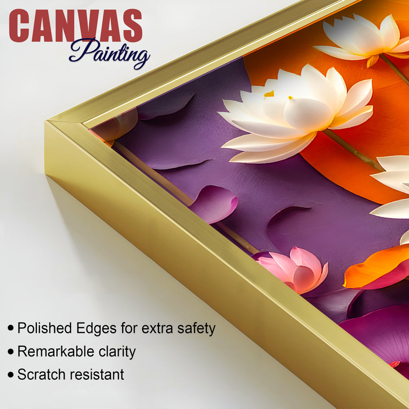 Elegant Buddha Canvas Modern Painting for Décor