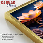 Elegant Buddha Canvas Wall Painting for Luxury Home Styling
