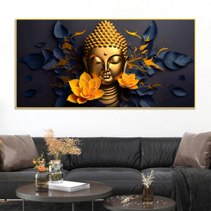 elegant-buddha-lotus-canvas-painting-for-modern-homes