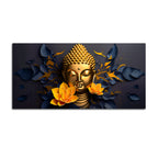 Elegant Buddha Lotus Canvas Painting for Modern Homes